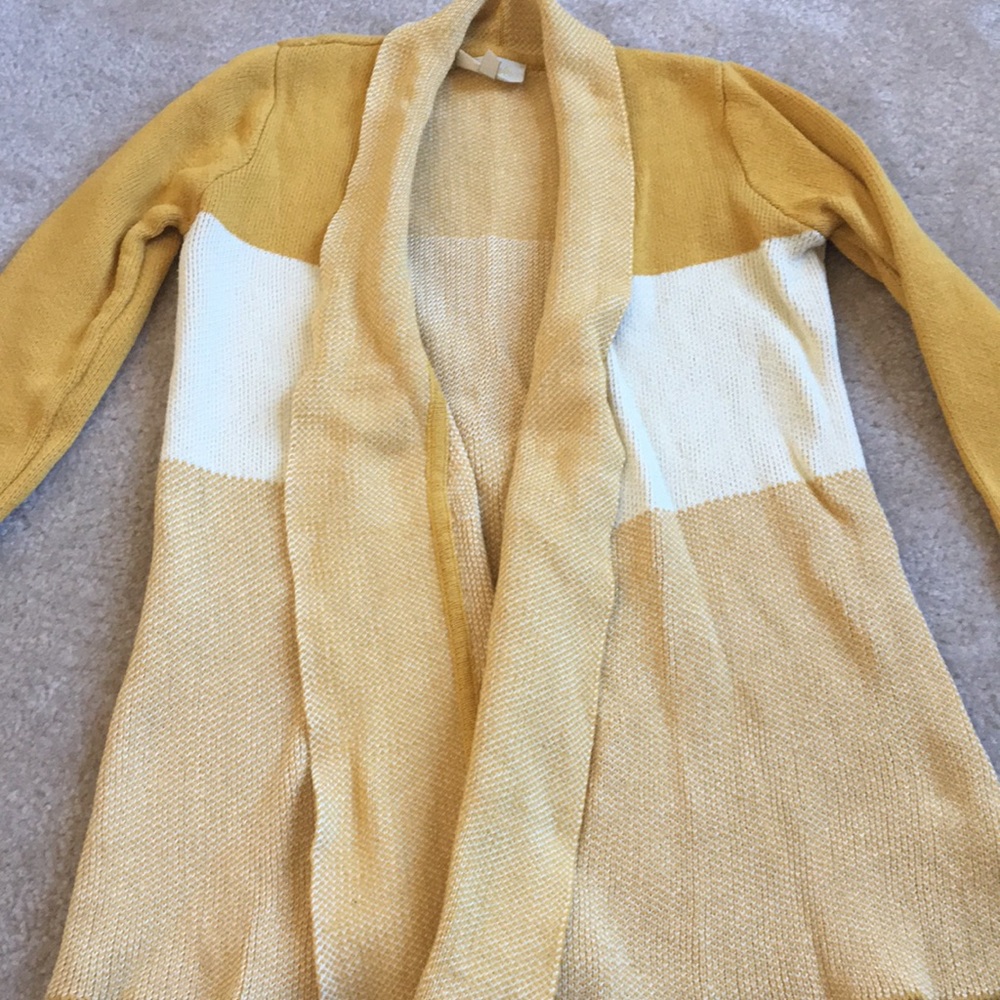 Mustard Modcloth Cardigan